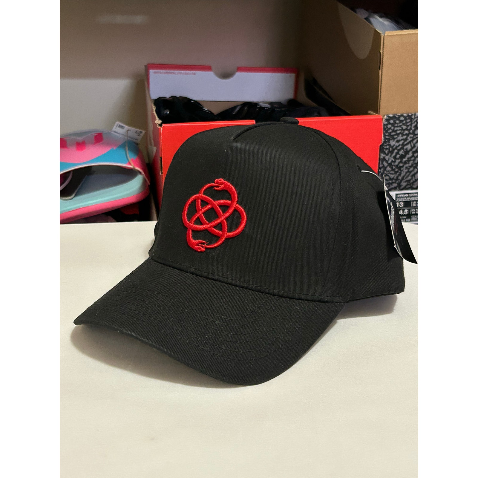 Reference Logo Snapback Hat  50 Retail  Brand New